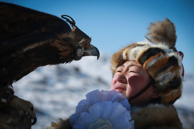 Lễ hội huấn luyện đại bàng ở Mông Cổ - Ảnh 4.