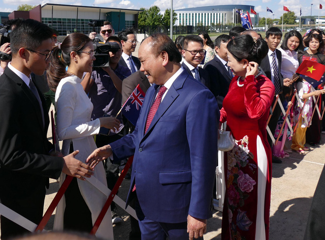 Thủ tướng Nguyễn Xuân Phúc bắt đầu thăm chính thức Úc - Ảnh 2.