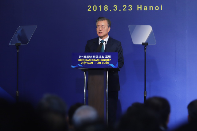 Tổng thống Moon Jae In: Bên nhau, chúng ta sẽ có trái ngọt - Ảnh 2.