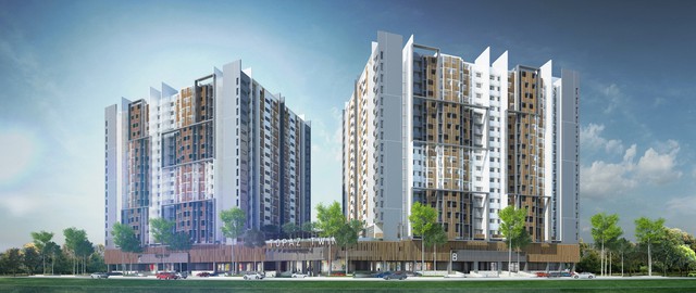 Không gian sống như “resort” tại tổ hợp 5 sao Topaz Twins - Ảnh 1.