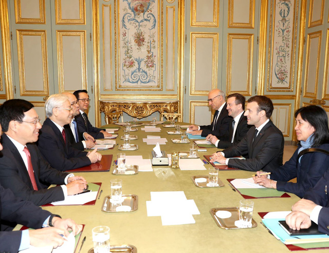 Tổng thống Macron: Pháp luôn sát cánh với Việt Nam trong trang sử mới - Ảnh 1.