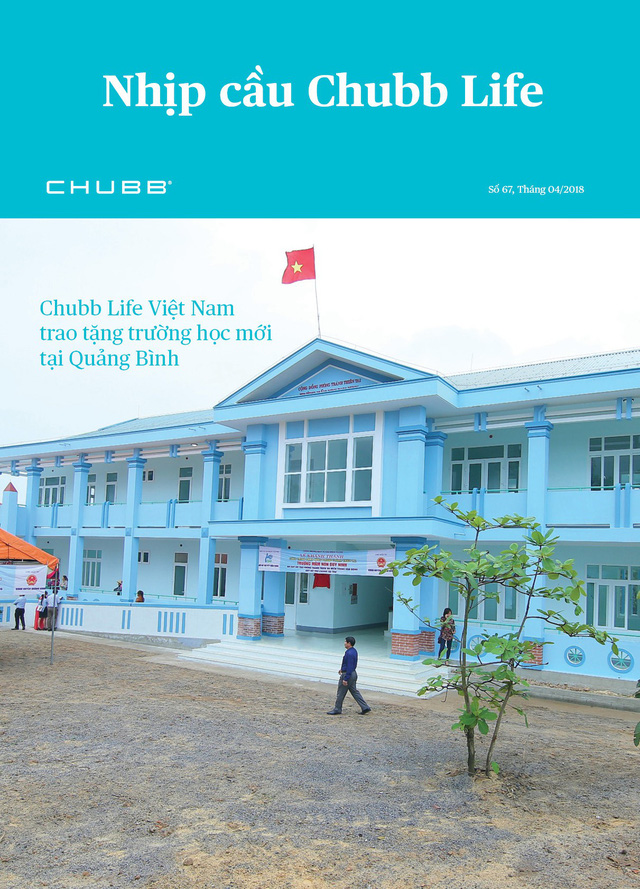 Chubb Life Việt Nam trao tặng trường học mới tại Quảng Bình - Ảnh 2.