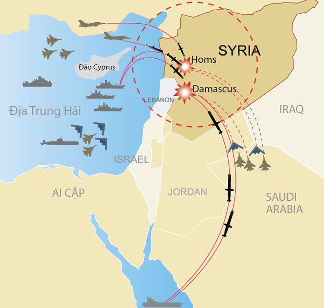 Vì sao Nga không đánh chặn tên lửa liên quân bắn vào Syria? - Ảnh 3.