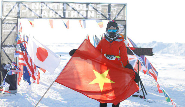 Hành trình chinh phục đường chạy Bắc Cực của cô gái Việt Nam - Ảnh 1.