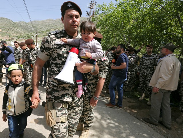 Hàng ngàn người tị nạn Syria bị trục xuất khỏi Li Băng - Ảnh 2.