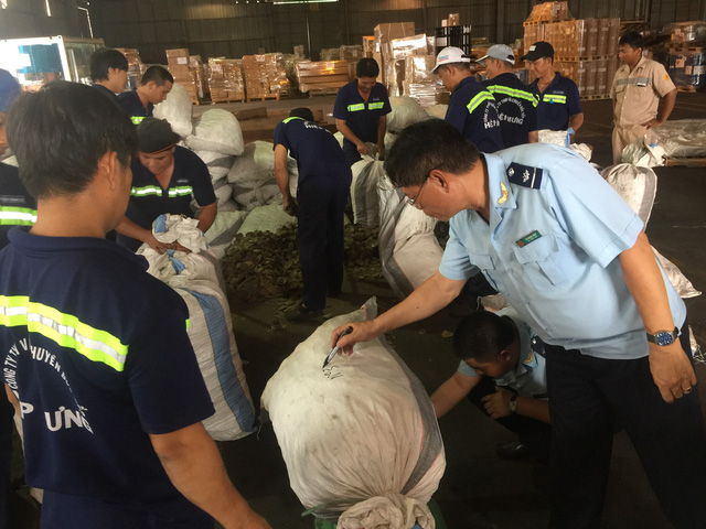 Gần 3,8 tấn vảy tê tê nhập lậu từ Congo vào Việt Nam - Ảnh 2.