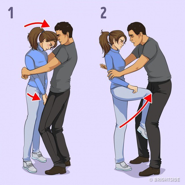 7 chiêu tự vệ đơn giản cho các nàng khỏi yêu râu xanh - Ảnh 4.