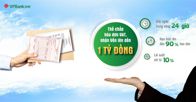 Cho vay thế chấp bằng hóa đơn VAT - Ảnh 1.