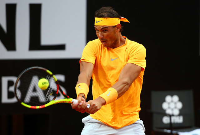 Được trời giúp sức, Nadal vô địch Italian Open - Ảnh 2.