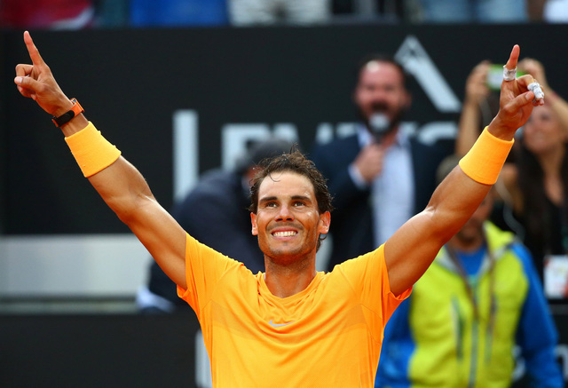 Được trời giúp sức, Nadal vô địch Italian Open - Ảnh 6.