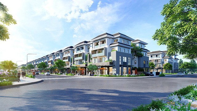 Biệt thự mặt tiền, không gian sống thông minh, hiện đại - Ảnh 1.