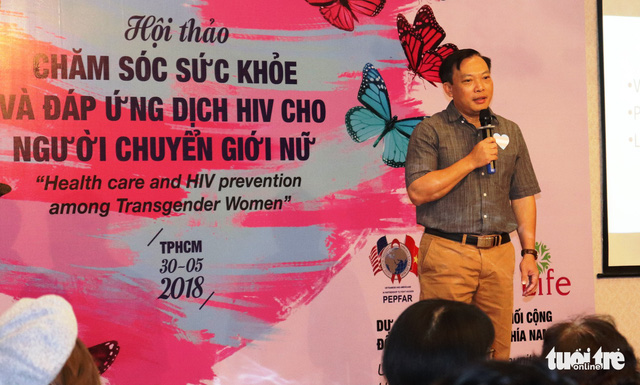 Nhóm chuyển giới nữ có nguy cơ nhiễm HIV cao - Ảnh 1.