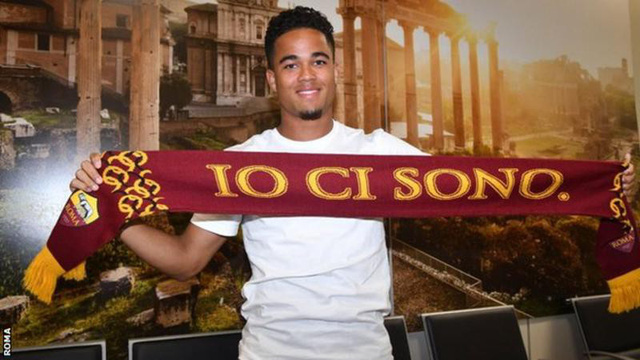 Con trai Kluivert gia nhập AS Roma - Ảnh 1.