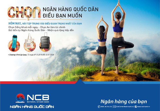 Nhận ngay quà tặng khi gửi tiết kiệm tại NCB - Ảnh 1.