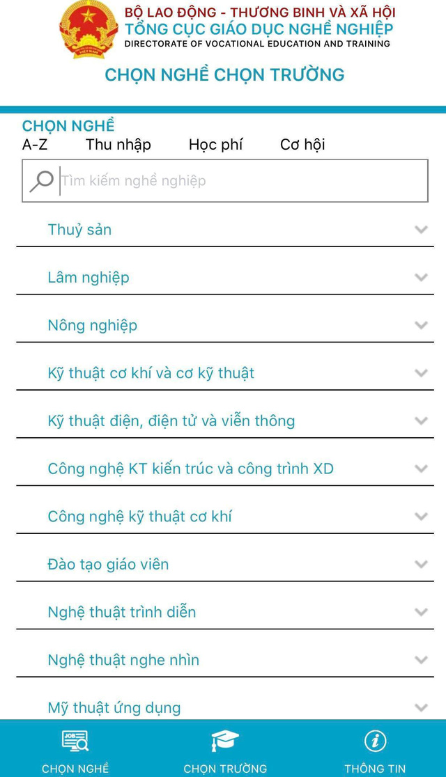 Ra mắt ứng dụng chọn nghề trên thiết bị di động - Ảnh 2.
