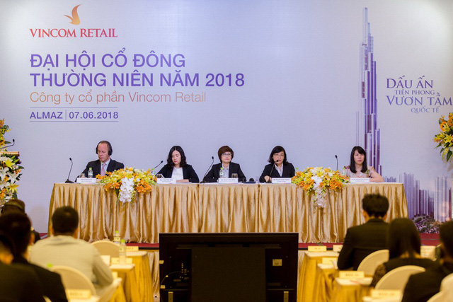 Vincom Retail tổ chức đại hội cổ đông lần thứ nhất - Ảnh 1.