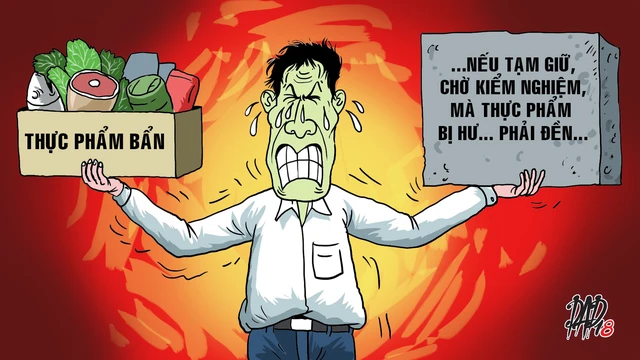 Xử lý thực phẩm bẩn đừng qua loa, hình thức - Ảnh 1.