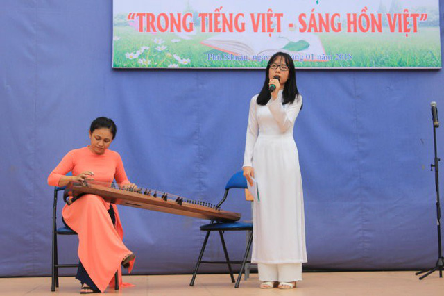 Cô trò cùng giữ sự trong sáng của tiếng Việt - Ảnh 1.