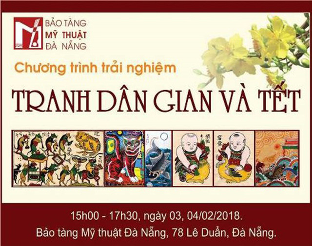Triển lãm “Tranh dân gian truyền thống Việt Nam” tại Bảo tàng Mỹ thuật Đà Nẵng - Ảnh 1.
