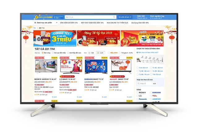Top 5 TV dưới 15 triệu đồng đáng mua dịp Tết 2019 - Ảnh 2.