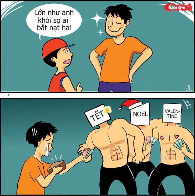 Tôi muốn tắt tết đi, cho tiền đừng chạy mất - Ảnh 2.