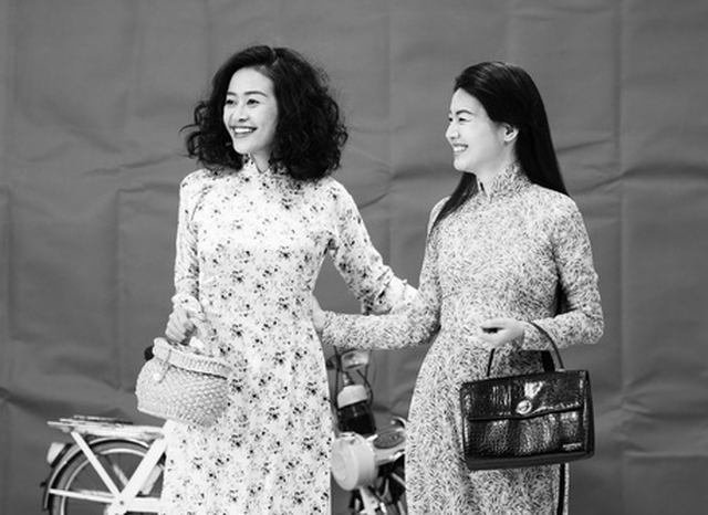 Phí Thùy Linh: Áo dài trọn vẹn một tiếng thương - Ảnh 1.