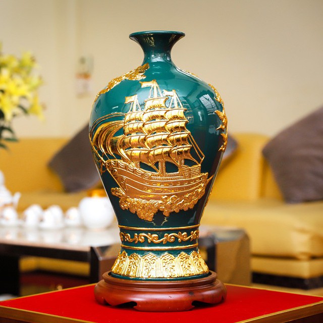 Gốm sứ đón Tết Kỷ Hợi, đẹp lung linh trên kênh online - Ảnh 3.