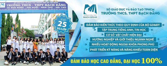 Trường THCS, THPT Bạch Đằng tuyển dụng - Ảnh 1.