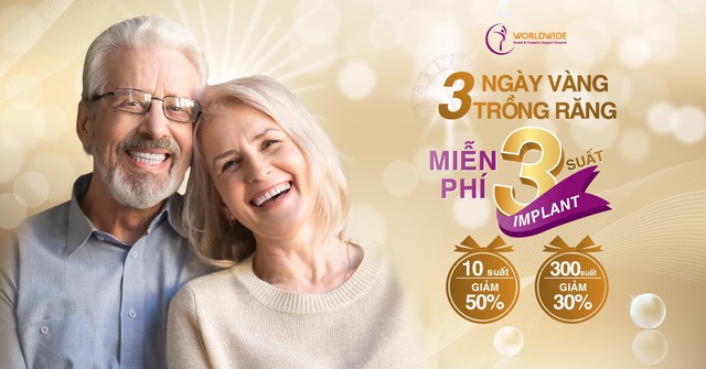 3 ngày vàng cùng cơ hội trồng răng miễn phí - Ảnh 1.