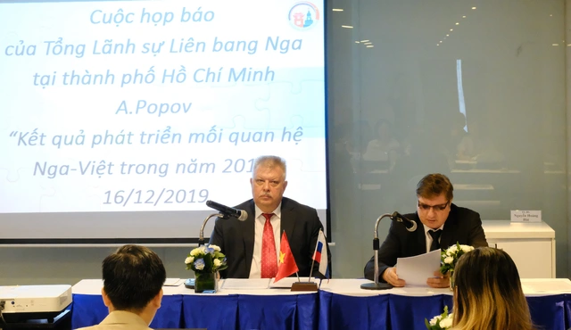 Nga cam kết tăng cường hoạt động trên thềm lục địa Việt Nam - Ảnh 1.