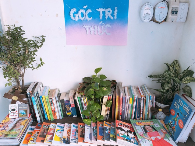 Góc tri thức - thư viện nhỏ trong mỗi lớp học - Ảnh 1.