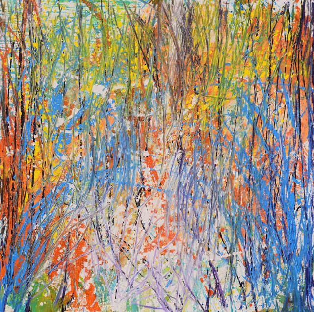 Xèo Chu - Thần đồng hội họa Việt được ví như danh họa Pollock - Ảnh 5.