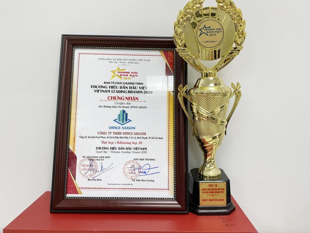Office Saigon đạt Top 10 thương hiệu dẫn đầu Việt Nam 2019 - Ảnh 3.