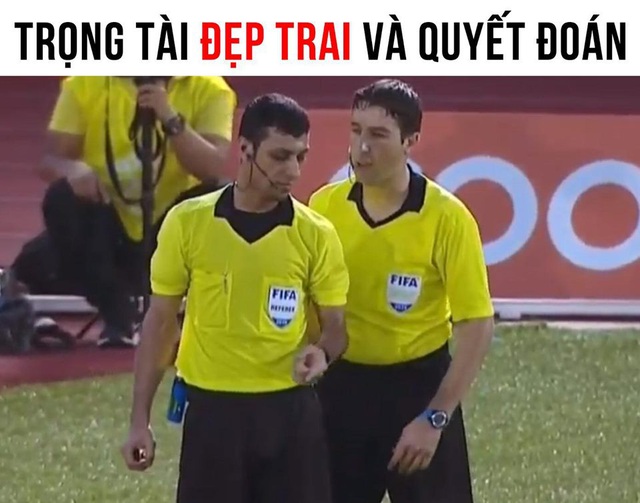 Dân mạng Việt đổ xô lùng sục trọng tài nam thần trận VN - TL - Ảnh 4.