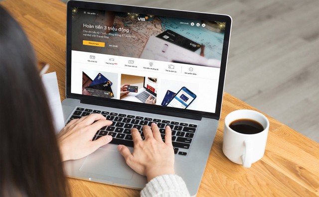 Những dịch vụ nổi bật trên website ngân hàng số VIB - Ảnh 1.