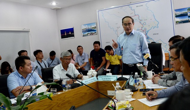 Đưa công trình chống ngập 10.000 tỉ vận hành vào cuối năm 2019 - Ảnh 2. Đưa công trình chống ngập 10.000 tỉ vận hành vào cuối năm 2019 - Ảnh 2.