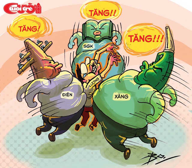 Chùm tranh biếm họa: Lên luôn! - Ảnh 3.