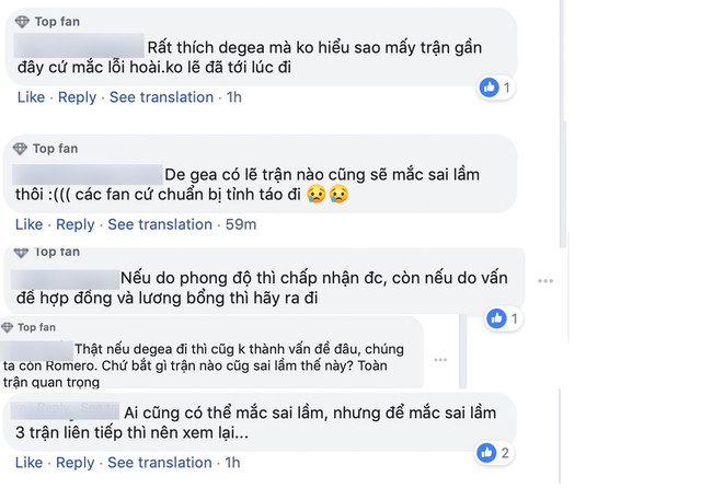 CĐV M.U hết kiên nhẫn với De Gea - Ảnh 6.