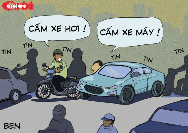 Biếm họa: Việc nào dễ làm trước! - Ảnh 2.