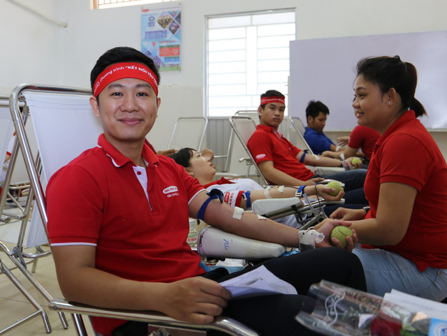 Dai-ichi Việt Nam tiếp tục hiến 20.500 ml máu tại Cần Thơ - Ảnh 1.