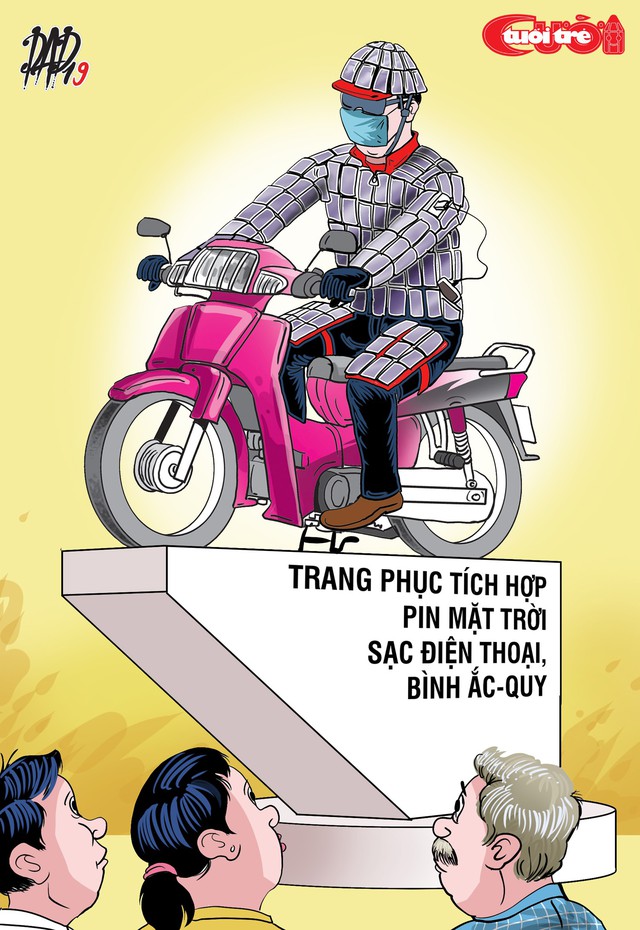 Biếm họa điện mặt giời - Ảnh 4.