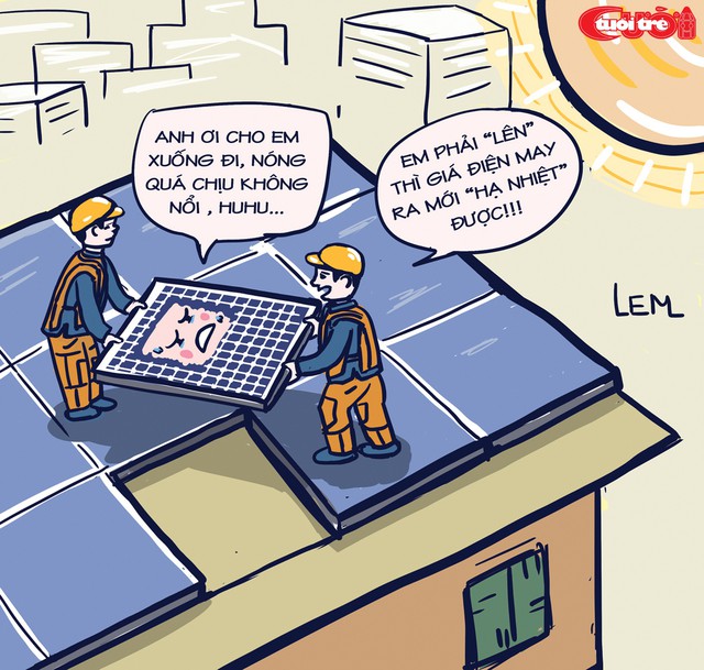 Biếm họa điện mặt giời - Ảnh 2.