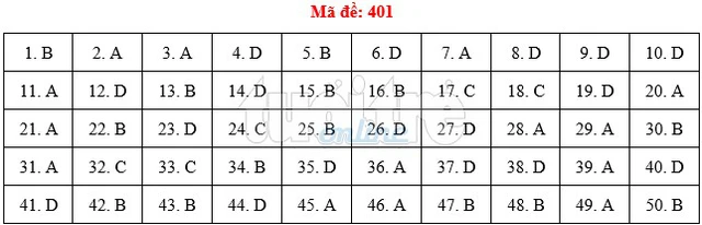 Bài giải gợi ý môn tiếng Anh THPT quốc gia 2019 - đủ 24 mã đề - Ảnh 2.