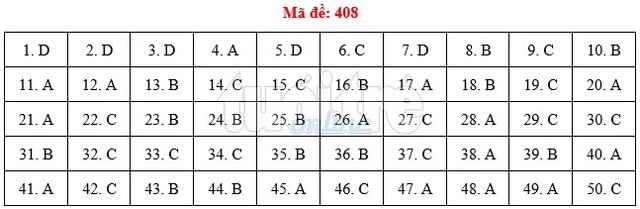 Bài giải gợi ý môn tiếng Anh THPT quốc gia 2019 - đủ 24 mã đề - Ảnh 9.