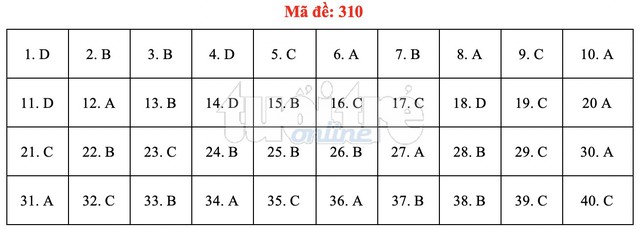 Bài giải gợi ý môn lịch sử THPT quốc gia 2019 - đủ 24 mã đề - Ảnh 11.