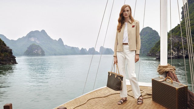 Hội An, vịnh Hạ Long, hoa sen Việt vào quảng cáo của Louis Vuitton - Ảnh 6.