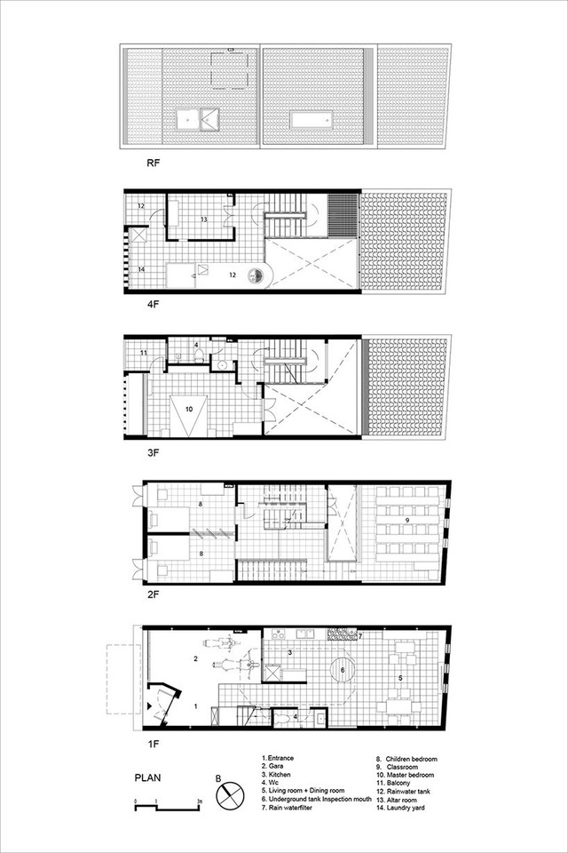 Nhà cho mưa đưa cả lối sống xưa vào kiến trúc hiện đại - Ảnh 10.