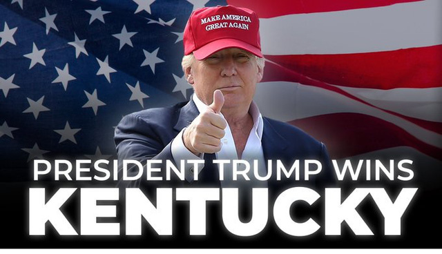 Trump thắng Kentucky, Biden thắng Vermont - Ảnh 1.