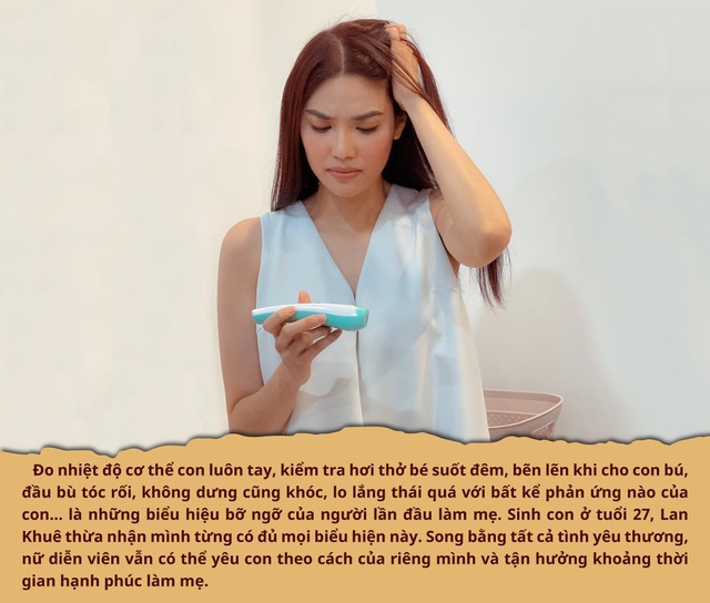 Lan Khuê trên hành trình trở thành ‘người mẹ tự tin và hạnh phúc’ - Ảnh 1.