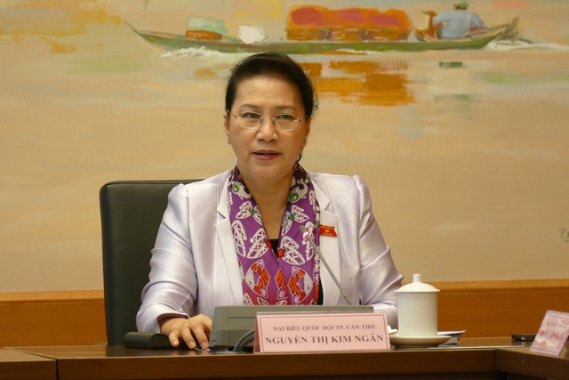 Chủ tịch Quốc hội: Chống dịch COVID-19, bộ máy thay đổi phương thức làm việc - Ảnh 1.
